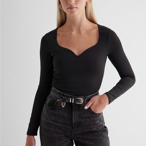 Body Contour High Compression Sweetheart Neckline Bodysuit